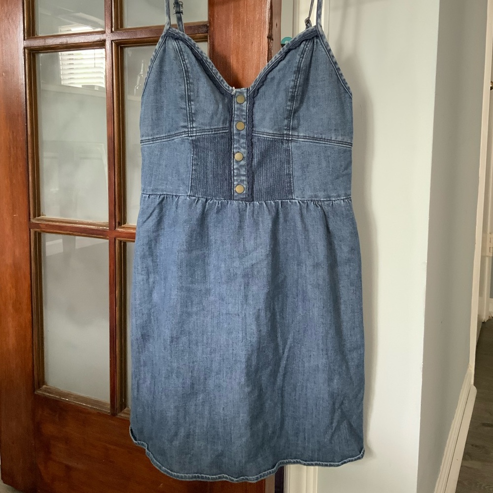Denim Strap Summer Dress